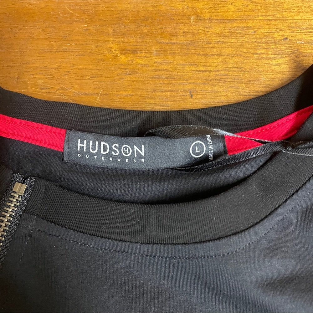 Hudson Outerwear Severed and Knit Thick Tee Shirt Men’s H1050912-BLK - Picture 6 of 10